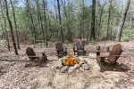 FIRE PIT & ADIRONDACK SEATING